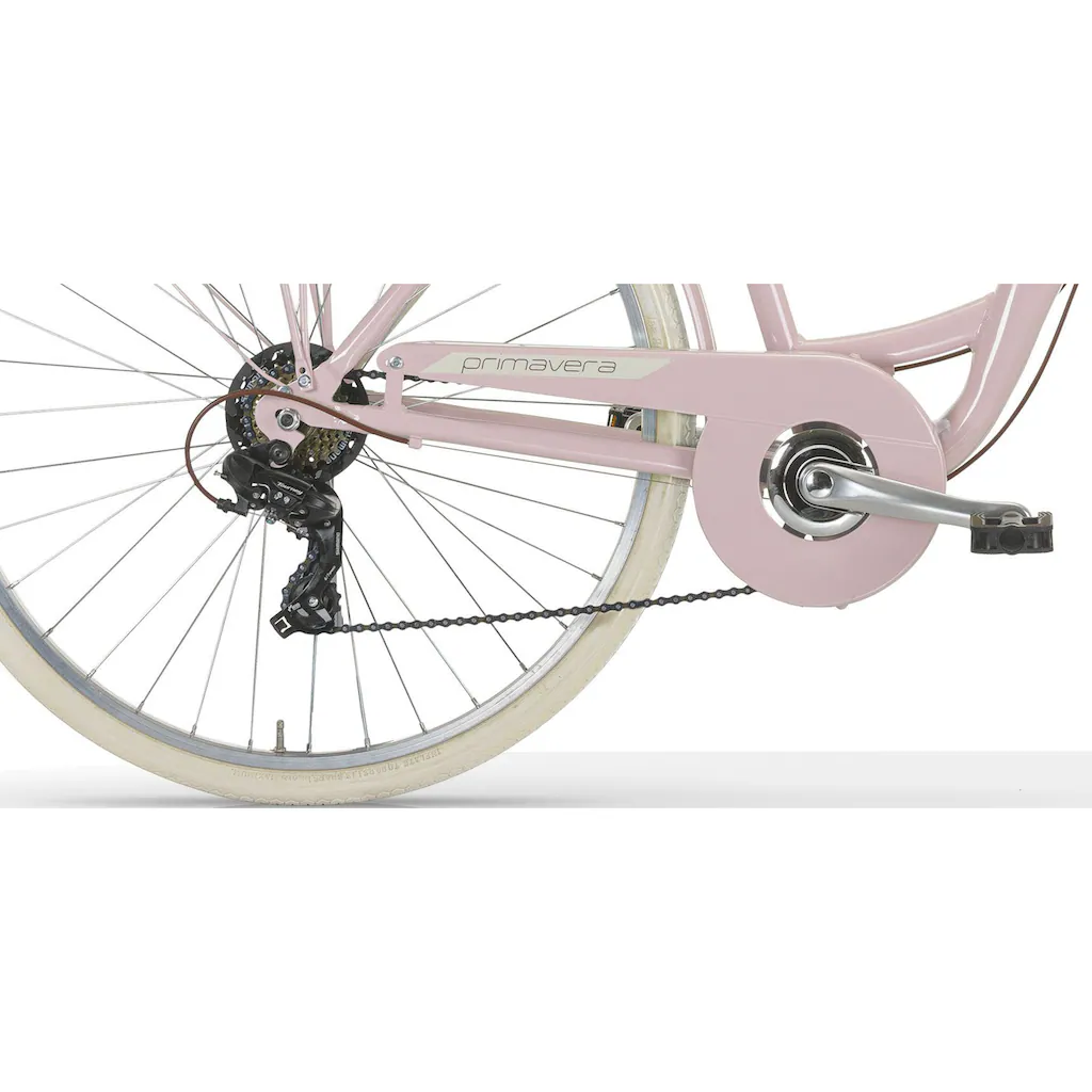 MBM Cityrad »NEW Primavera« 6 Gang Shimano TY300 Schaltwerk Kettenschaltung für Damen Kettenschaltung auf Rechnung online kaufen Letzte 2 Tage