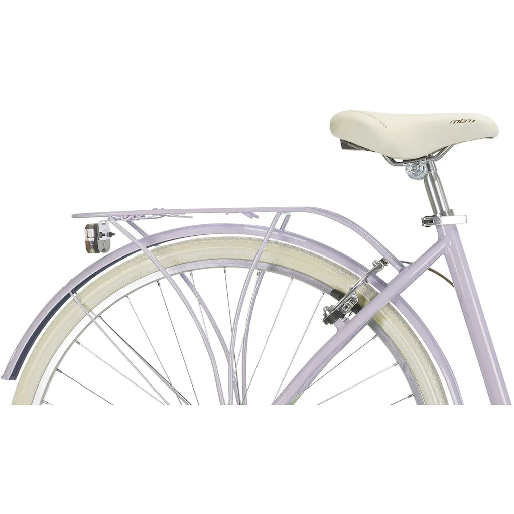 MBM Cityrad »NEW Primavera« 6 Gang Shimano TY300 Schaltwerk Kettenschaltung für Damen Kettenschaltung auf Rechnung bestellen Nur noch ein Tag übrig
