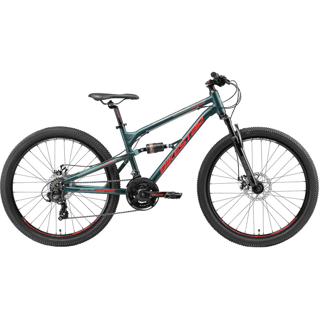 Bikestar Mountainbike 21 Gang Shimano RD-TY300 Schaltwerk Kettenschaltung für Damen und Herren Kettenschaltung auf Rechnung online bestellen Riesige Rabatte