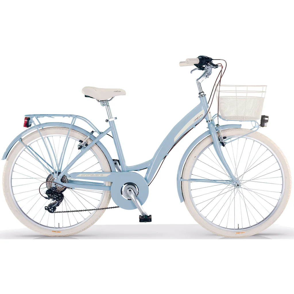 MBM Cityrad »PRIMAVERA« 6 Gang Shimano TY300 Schaltwerk Kettenschaltung für Damen Kettenschaltung