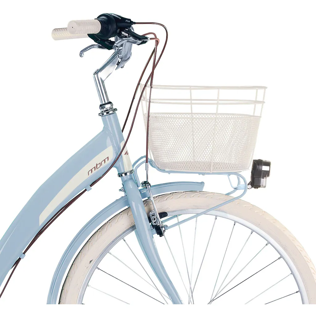 MBM Cityrad »PRIMAVERA« 6 Gang Shimano TY300 Schaltwerk Kettenschaltung für Damen Kettenschaltung 50% Rabatt mit kostenlosem Versand