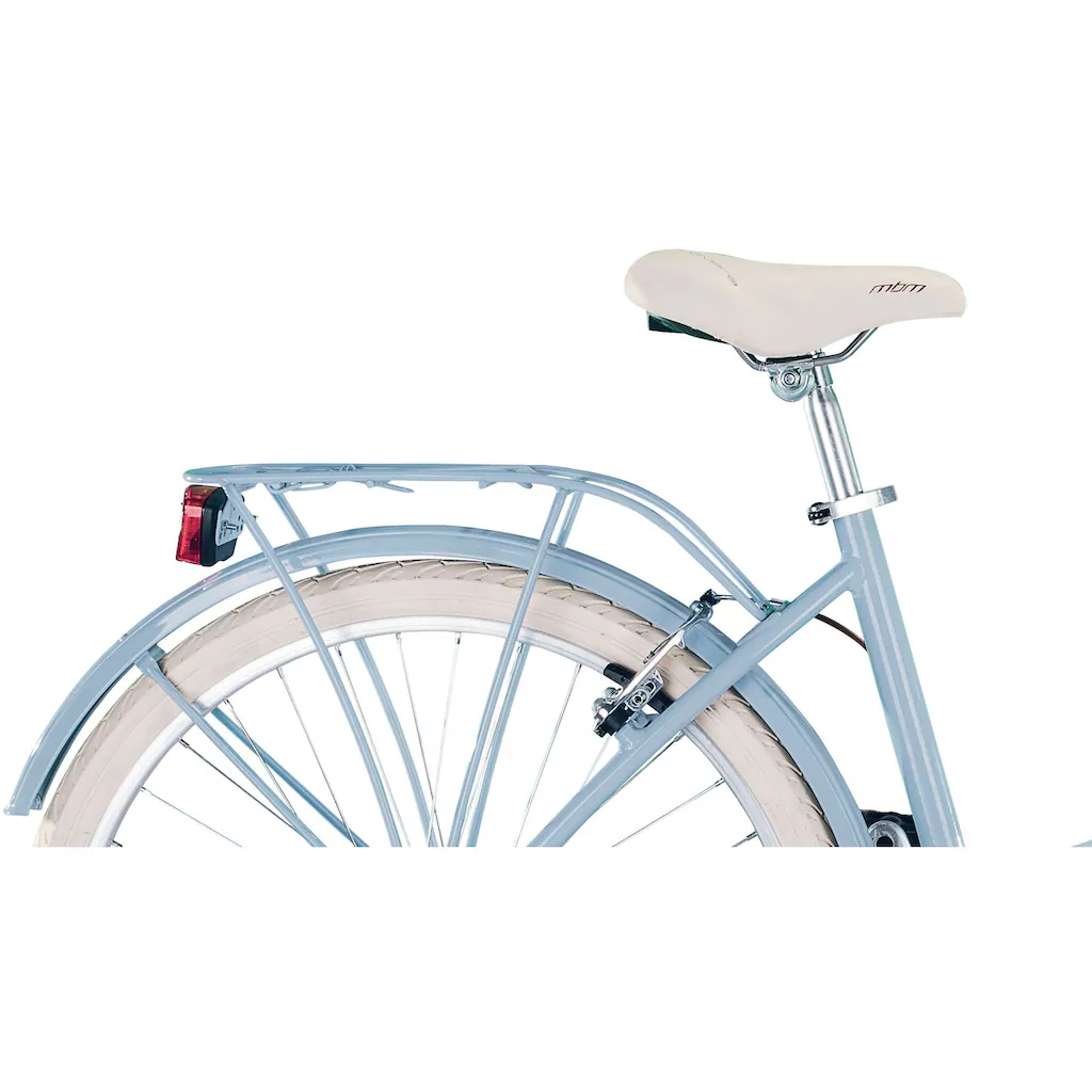 MBM Cityrad »PRIMAVERA« 6 Gang Shimano TY300 Schaltwerk Kettenschaltung für Damen Kettenschaltung 50% Rabatt mit kostenlosem Versand