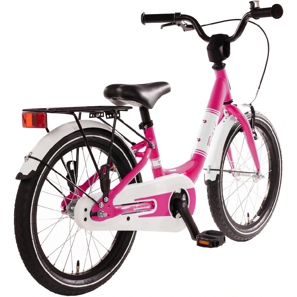 Bachtenkirch Kinderfahrrad »18" Baxi - pink« 1 Gang ohne Schaltung (Packung) Alu Kinderfahrrad mit Vollausstattung erhältlich in 14/16/18 Zoll auf Rechnung online bestellen Fabrikladen