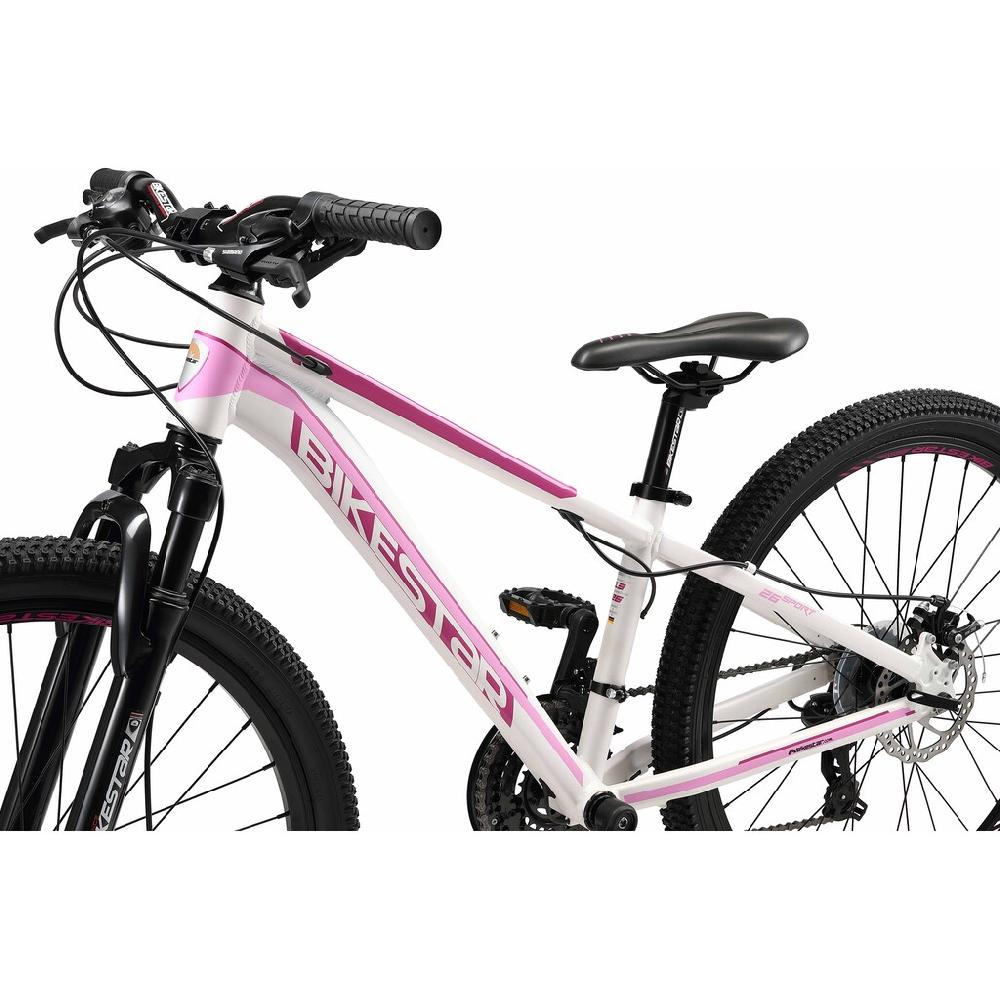 Bikestar Mountainbike 21 Gang Shimano RD-TY300 Schaltwerk Kettenschaltung für Damen und Herren Kettenschaltung auf Rechnung bestellen Online