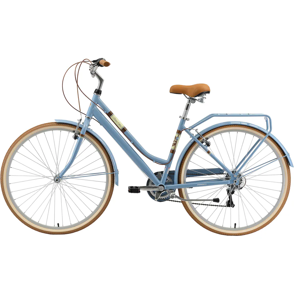 Bikestar Cityrad 7 Gang Shimano RD-TY21 Schaltwerk Kettenschaltung für Damen Kettenschaltung auf Rechnung kaufen Versandkostenfrei