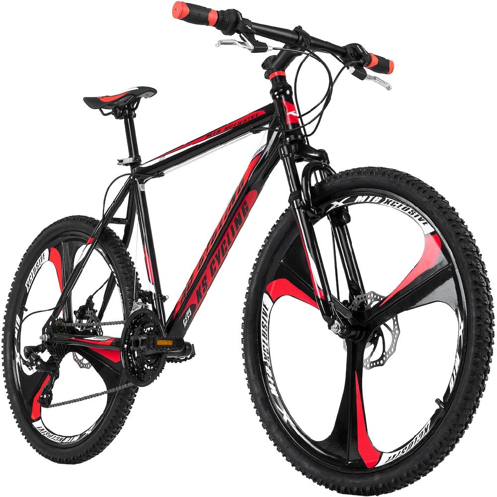 KS Cycling Mountainbike »Sharp« 21 Gang Shimano Tourney Schaltwerk Kettenschaltung für Damen und Herren Kettenschaltung Großer Ausverkauf
