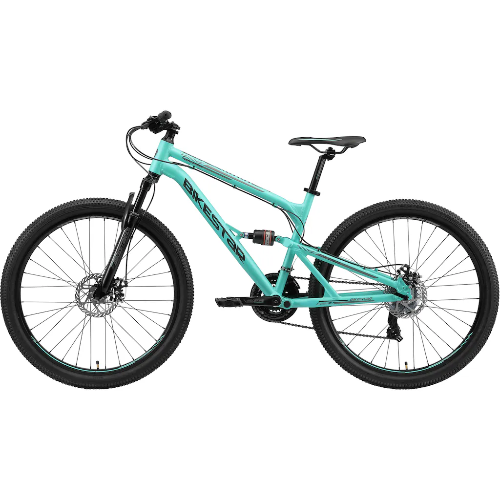 Bikestar Mountainbike 21 Gang Shimano RD-TY300 Schaltwerk Kettenschaltung für Damen und Herren Kettenschaltung Begrenztes Angebot