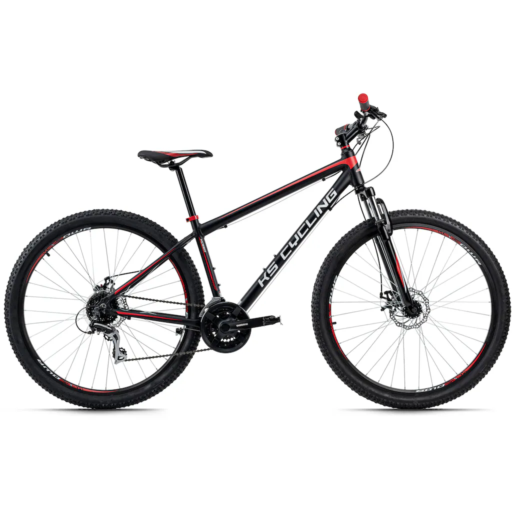 KS Cycling Mountainbike »Xceed« 24 Gang Shimano Tourney Schaltwerk Kettenschaltung für Herren Kettenschaltung auf Raten