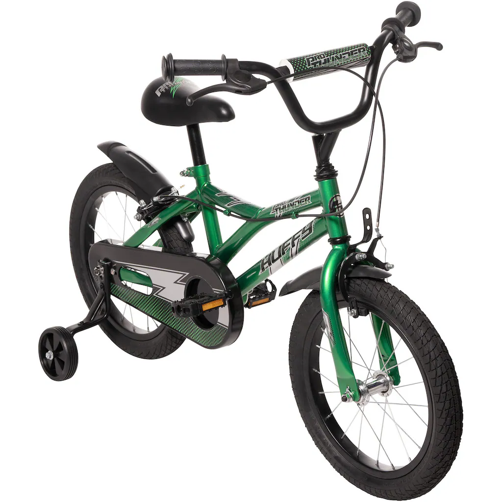 Huffy Kinderfahrrad »Pro Thunder 16-Zoll Fahrrad Grün« auf Rechnung online bestellen Vatertagsangebot