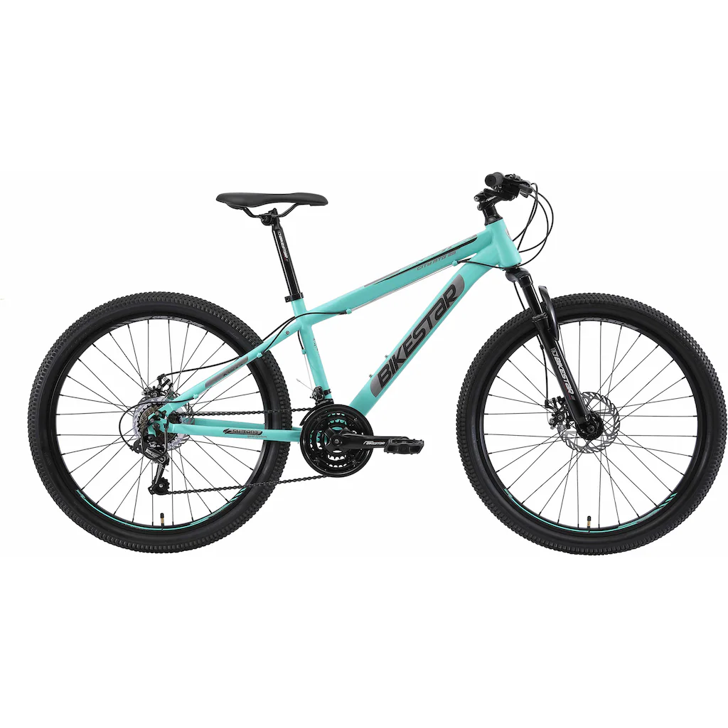 Bikestar Mountainbike 21 Gang Shimano RD-TY300 Schaltwerk Kettenschaltung für Damen und Herren Kettenschaltung auf Rechnung bestellen