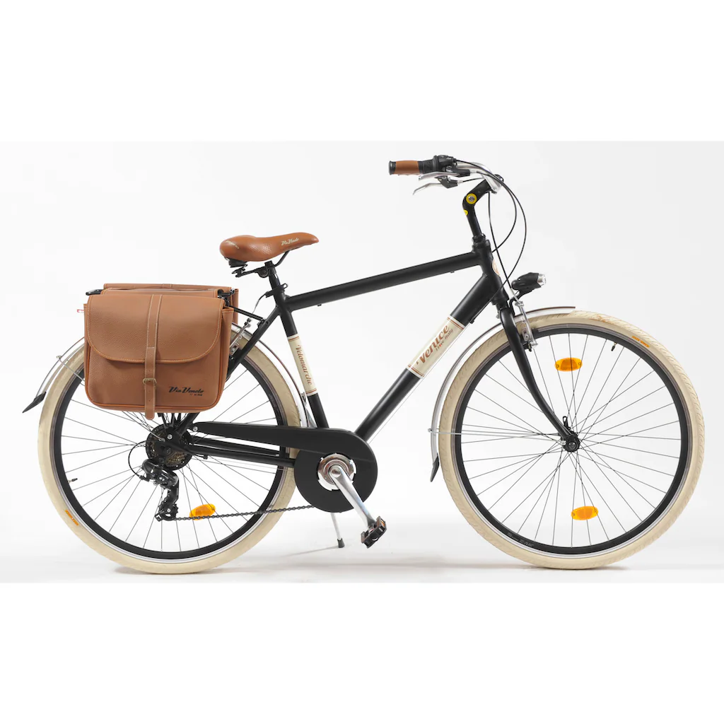 VENICE - I love Italy Cityrad »Citybike 615 Alu Man« 18 Gang Kettenschaltung für Herren Kettenschaltung auf Raten