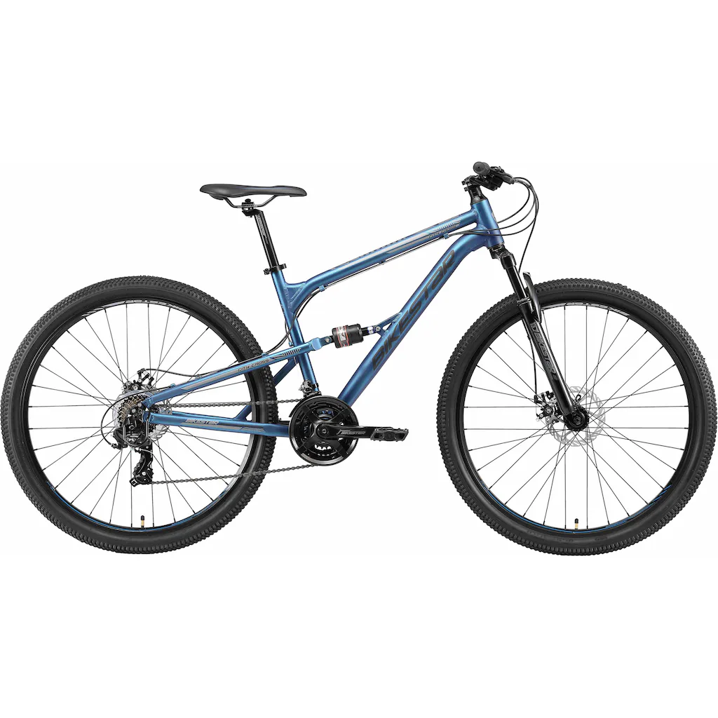 Bikestar Mountainbike 21 Gang Shimano RD-TY300 Schaltwerk Kettenschaltung für Damen und Herren Kettenschaltung auf Rechnung bestellen