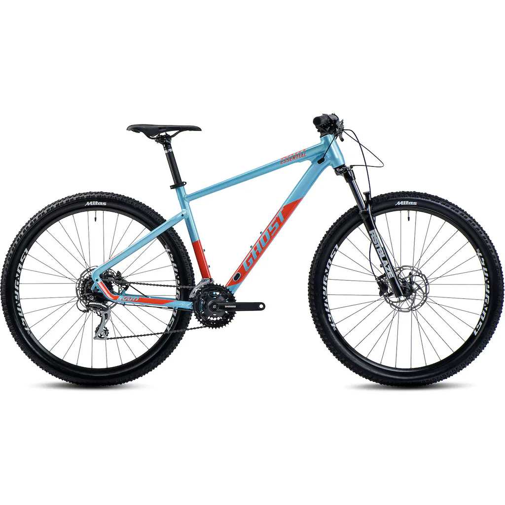 Ghost Mountainbike »Kato Essential AL« 24 Gang Shimano Acera RD-M360 Schaltwerk Kettenschaltung für Damen und Herren Kettenschaltung auf Raten Riesige Rabatte