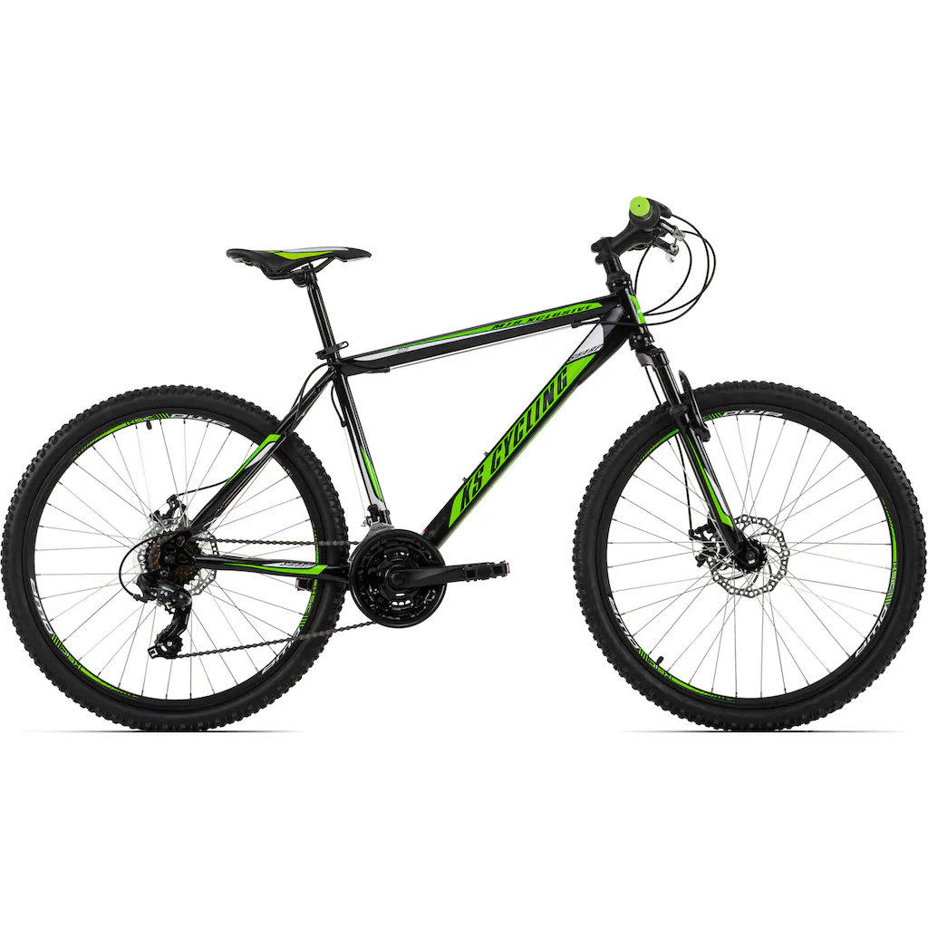 KS Cycling Mountainbike »Sharp« 21 Gang Shimano Tourney Schaltwerk Kettenschaltung für Herren Kettenschaltung auf Rechnung Auslauf