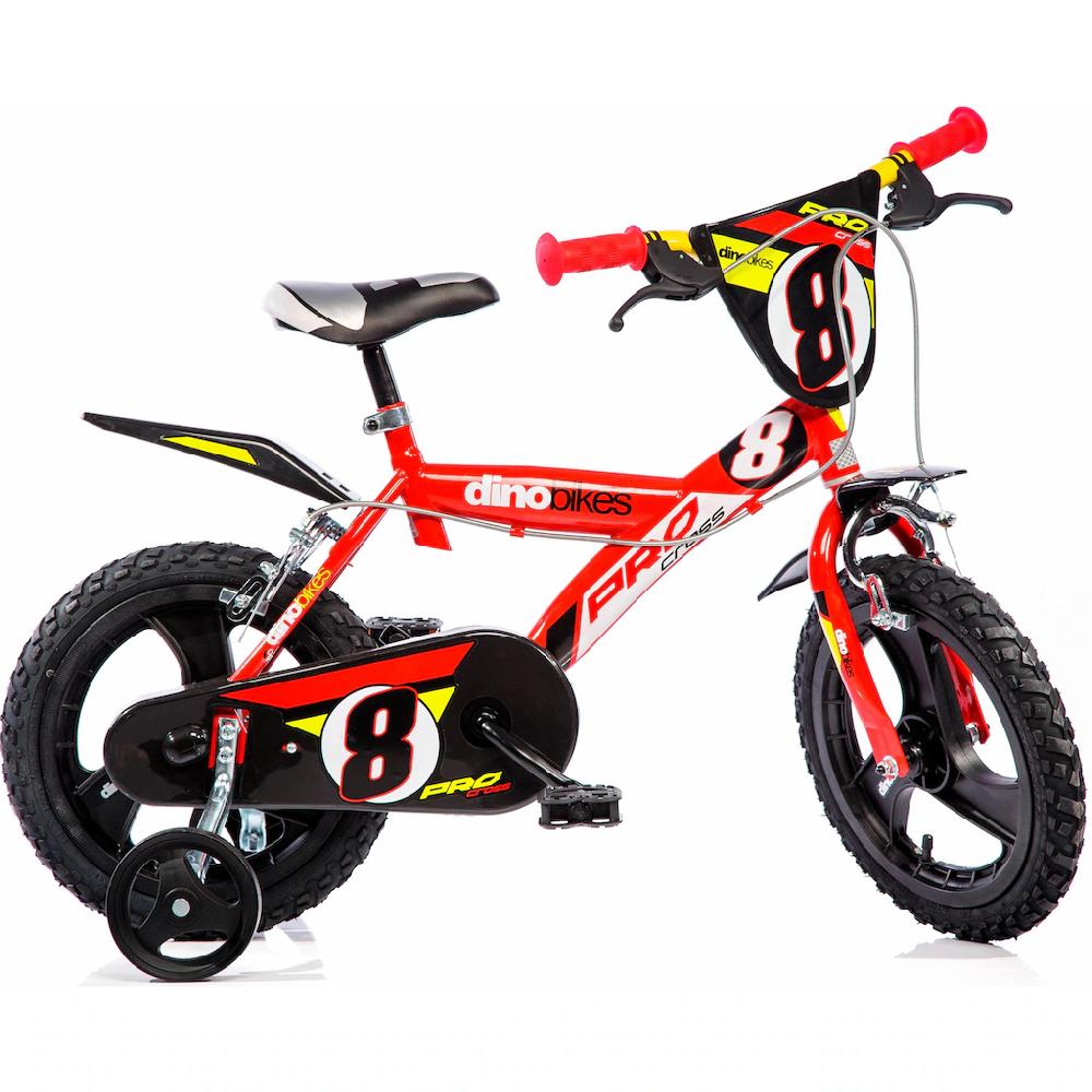 Dino Kinderfahrrad »Mountainbike 14 Zoll« 1 Gang mit Stützrädern Frontschild und coolen Schutzblechen auf Rechnung online kaufen