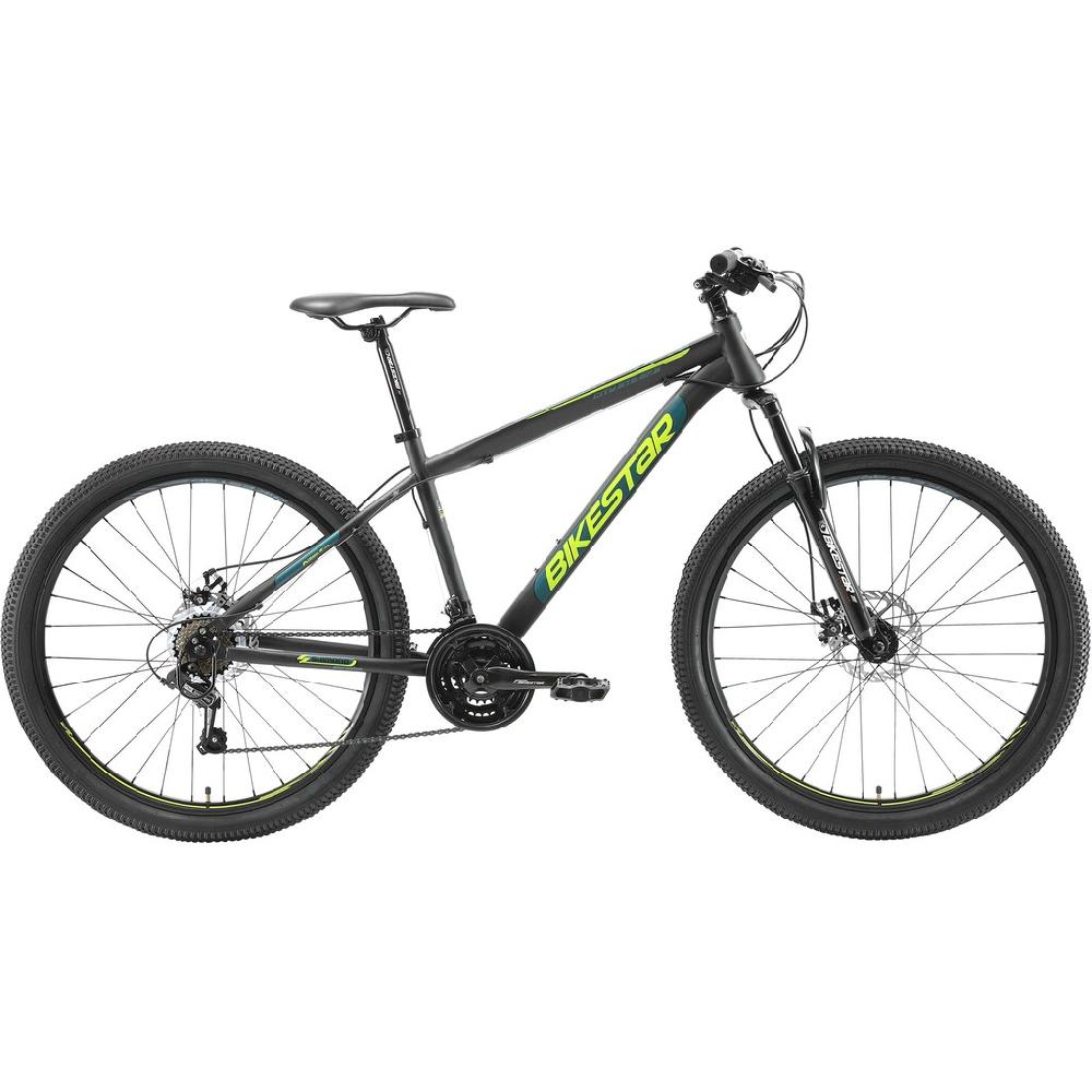 Bikestar Mountainbike 21 Gang Shimano RD-TY300 Schaltwerk Kettenschaltung für Damen und Herren Kettenschaltung