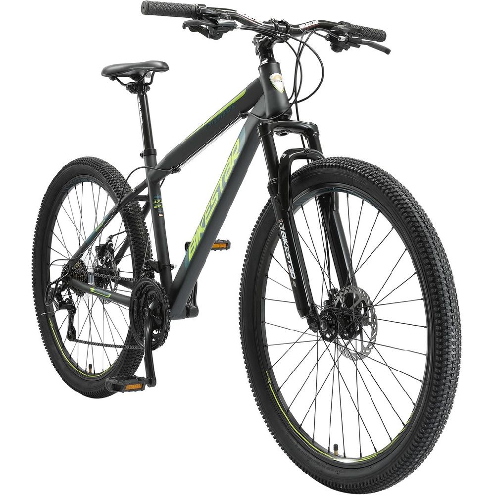 Bikestar Mountainbike 21 Gang Shimano RD-TY300 Schaltwerk Kettenschaltung für Damen und Herren Kettenschaltung Räumungsverkauf