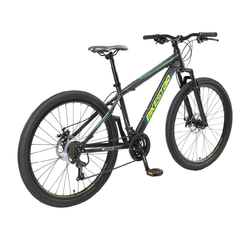 Bikestar Mountainbike 21 Gang Shimano RD-TY300 Schaltwerk Kettenschaltung für Damen und Herren Kettenschaltung Räumungsverkauf