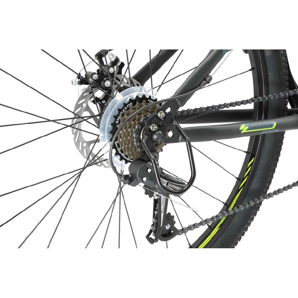 Bikestar Mountainbike 21 Gang Shimano RD-TY300 Schaltwerk Kettenschaltung für Damen und Herren Kettenschaltung Räumungsverkauf