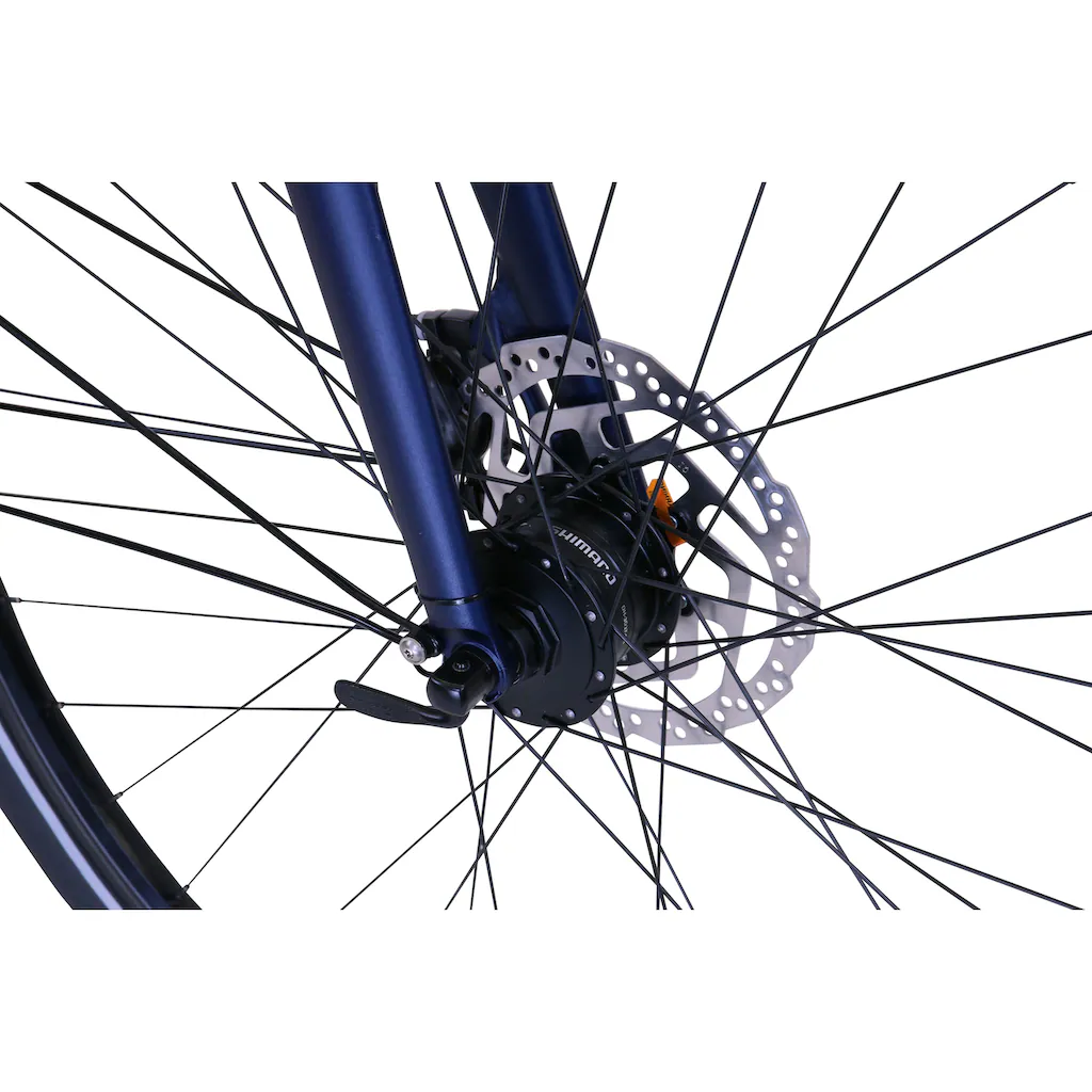 HAWK Bikes Trekkingrad »Trekking Gent Super Deluxe Ocean Blue« 8 Gang Shimano Nexus Schaltwerk für Herren auf Rechnung bestellen Letzte 3 Tage