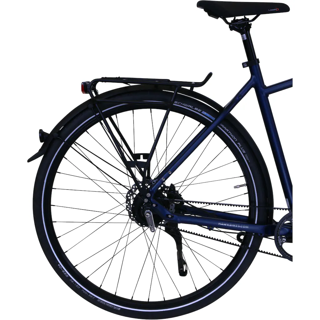 HAWK Bikes Trekkingrad »Trekking Gent Super Deluxe Ocean Blue« 8 Gang Shimano Nexus Schaltwerk für Herren auf Rechnung bestellen Letzte 3 Tage