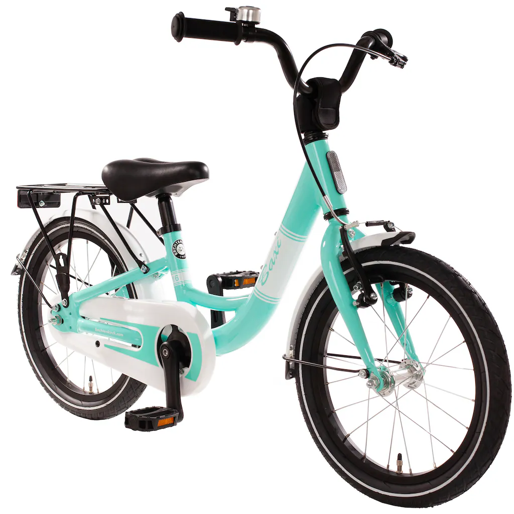Bachtenkirch Kinderfahrrad »16" Baxi - aqua« 1 Gang ohne Schaltung (Packung) Alu Kinderfahrrad mit Vollausstattung erhältlich in 14/16/18 Zoll Nur für heute