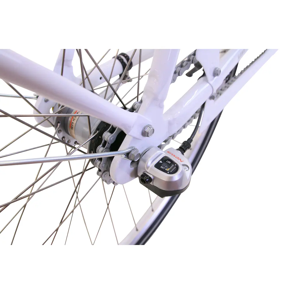 HAWK Bikes Cityrad »City Classic Joy White« 3 Gang Shimano Nexus Schaltwerk für Damen und Herren auf Raten Sonderangebot der Fabrik