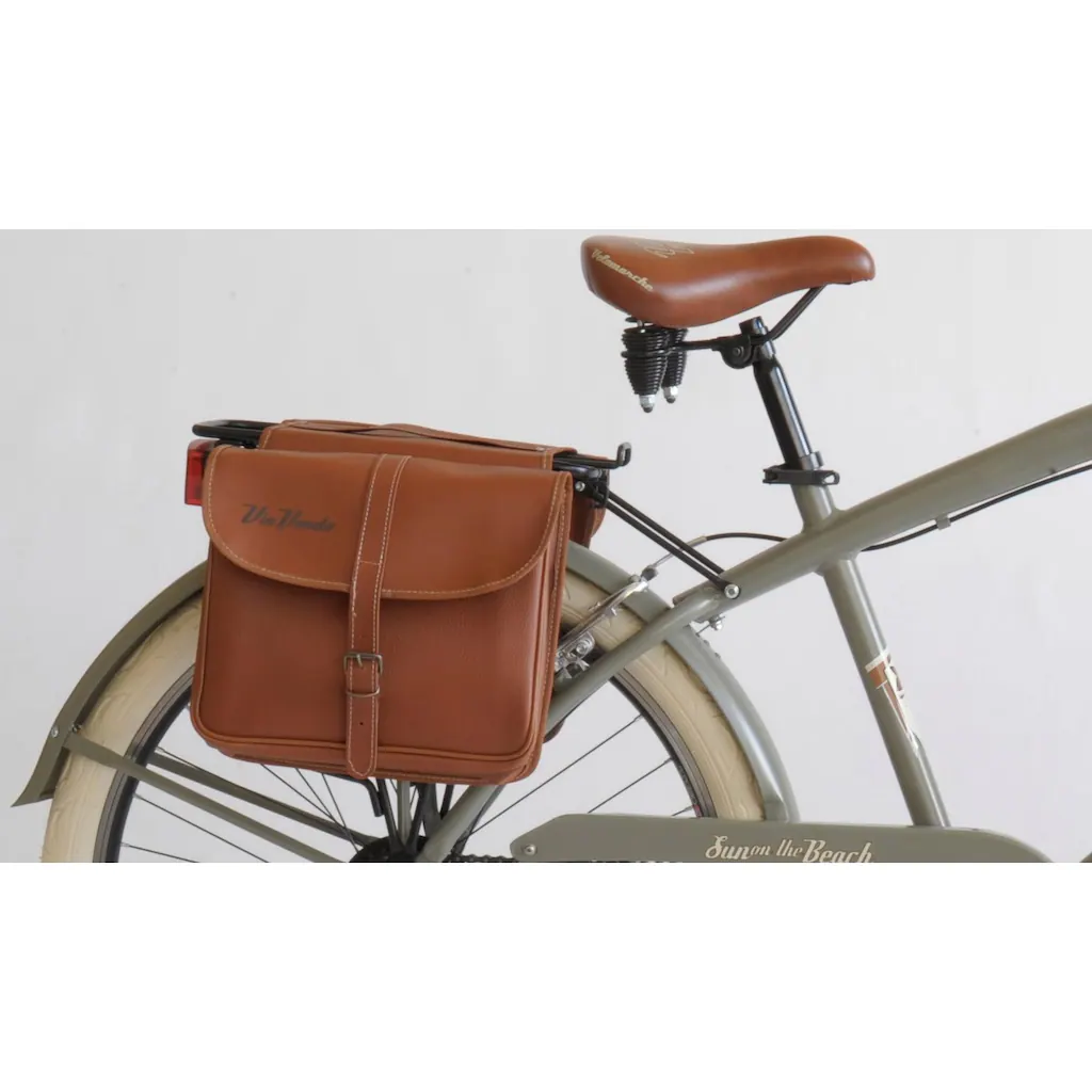 VENICE - I love Italy Cruiser »CRUISER Sun on the beach MAN« 6 Gang Kettenschaltung (Set 2 tlg. mit Doppeltaschen) für Herren Kettenschaltung Black Friday Preise