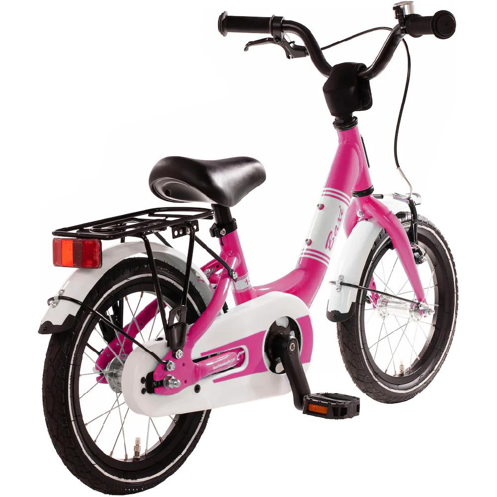 Bachtenkirch Kinderfahrrad »14" Baxi - pink« 1 Gang ohne Schaltung (Packung) Alu Kinderfahrrad mit Vollausstattung erhältlich in 14/16/18 Zoll auf Rechnung Schlussverkauf