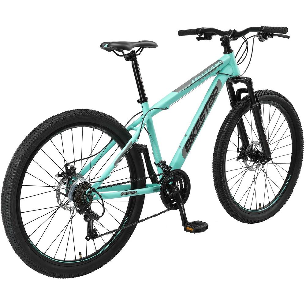 Bikestar Mountainbike 21 Gang Shimano RD-TY300 Schaltwerk Kettenschaltung für Damen und Herren Kettenschaltung auf Raten Fabrikpreis