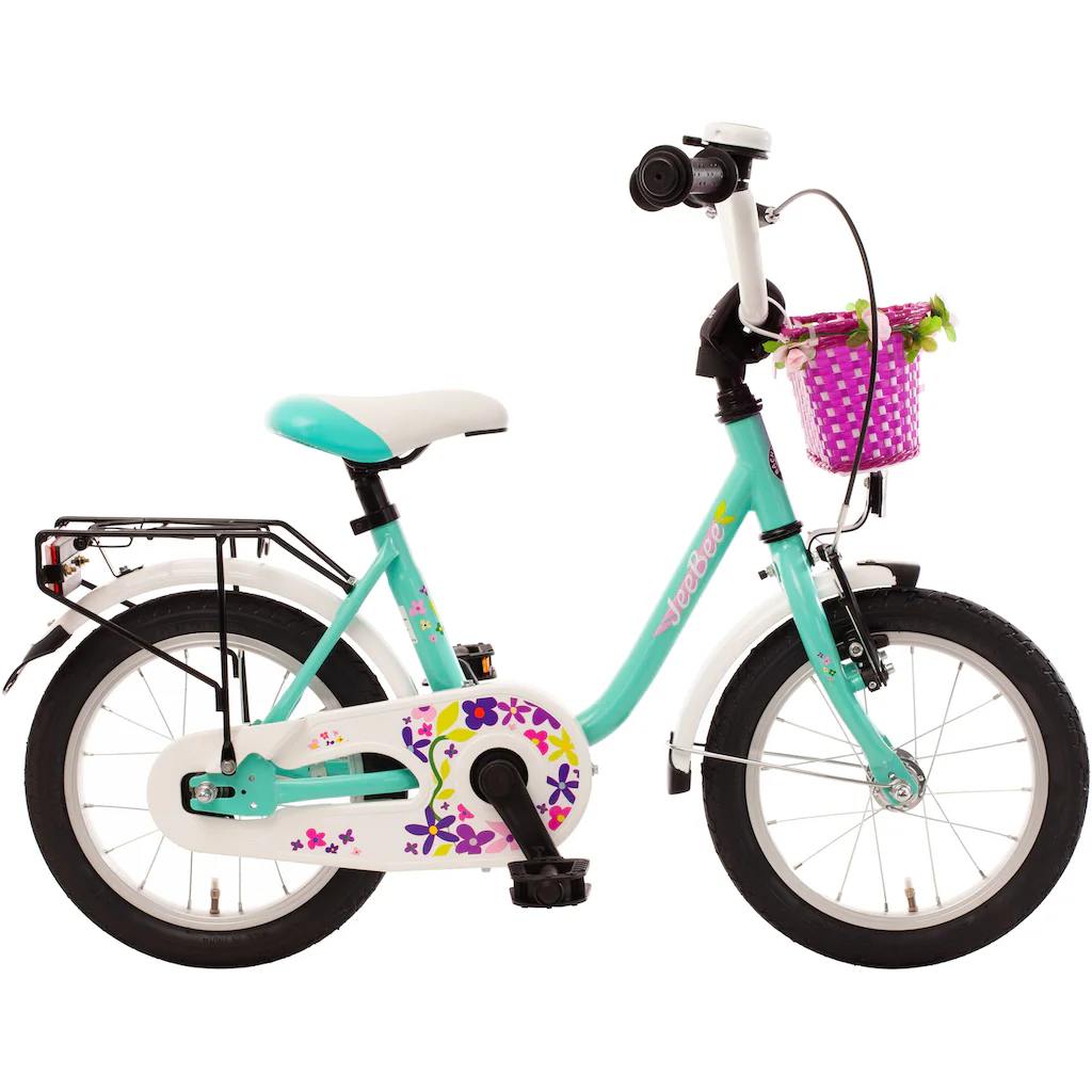 Bachtenkirch Kinderfahrrad »"Jee Bee" türkis« 1 Gang ohne Schaltung