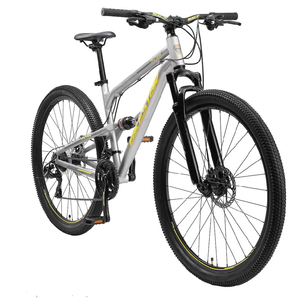 Bikestar Mountainbike 21 Gang Shimano RD-TY300 Schaltwerk Kettenschaltung für Damen und Herren Kettenschaltung auf Rechnung online kaufen Valentinstagsangebot