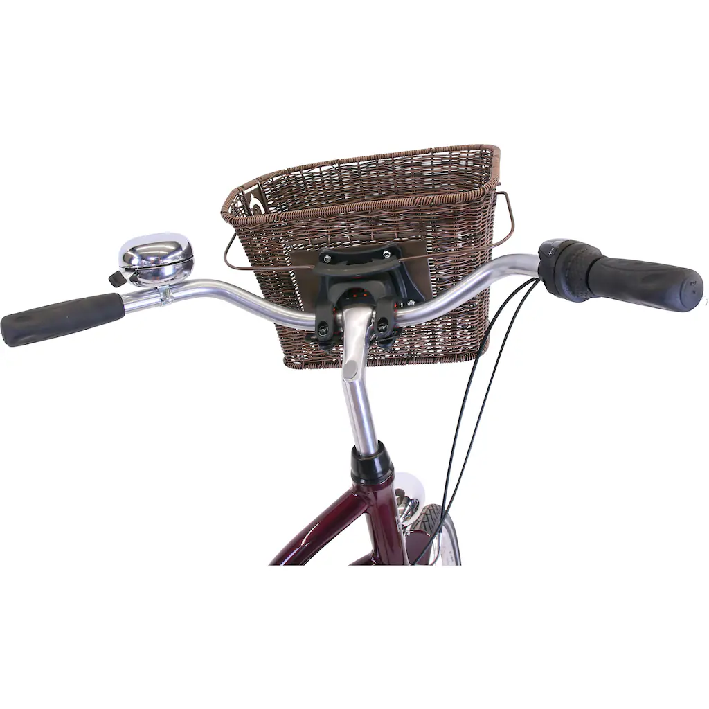 HAWK Bikes Cityrad »City Classic Joy Bordeaux« 3 Gang Shimano Nexus Schaltwerk für Damen und Herren auf Rechnung online bestellen Exklusive Angebote