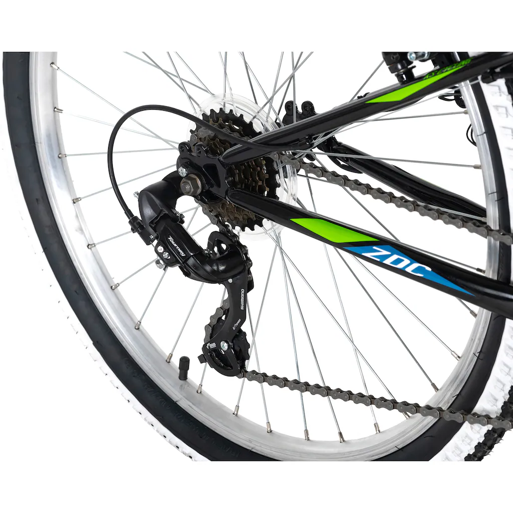 KS Cycling Mountainbike »Zodiac« 21 Gang Shimano Tourney Schaltwerk Kettenschaltung für Damen und Herren Kettenschaltung auf Raten Neuheiten