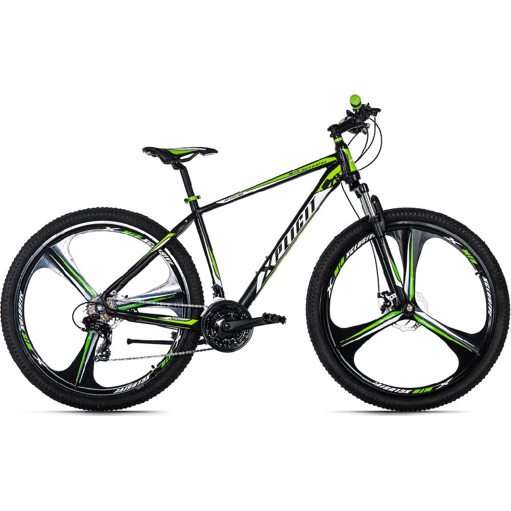 KS Cycling Mountainbike »Xplicit« 21 Gang Shimano Tourney Schaltwerk Kettenschaltung für Herren Kettenschaltung