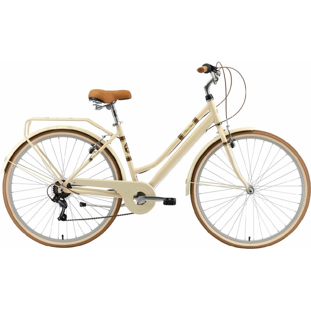 Bikestar Cityrad 7 Gang Shimano RD-TY21 Schaltwerk Kettenschaltung für Damen Kettenschaltung