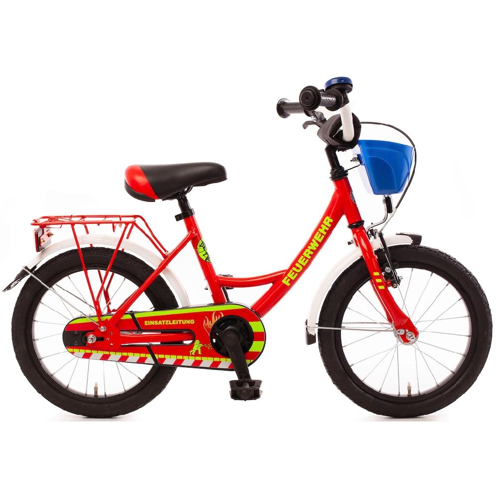 Bachtenkirch Kinderfahrrad »16" Feuerwehr« 1 Gang ohne Schaltung auf Rechnung online kaufen