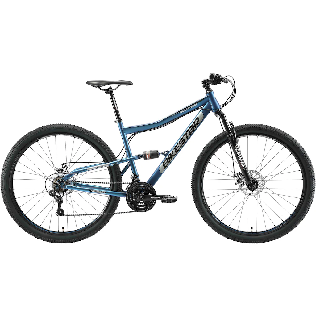 Bikestar Mountainbike 21 Gang Shimano RD-TY300 Schaltwerk Kettenschaltung für Damen und Herren Kettenschaltung Begrenzt auf 3 Tage