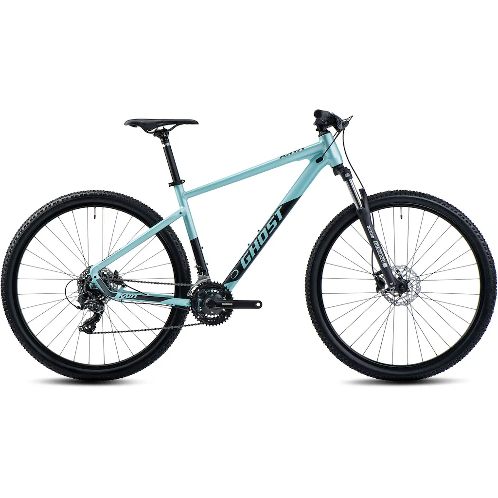 Ghost Mountainbike »Kato AL« 21 Gang Shimano Tourney RD-TY300 Schaltwerk Kettenschaltung für Damen und Herren Kettenschaltung