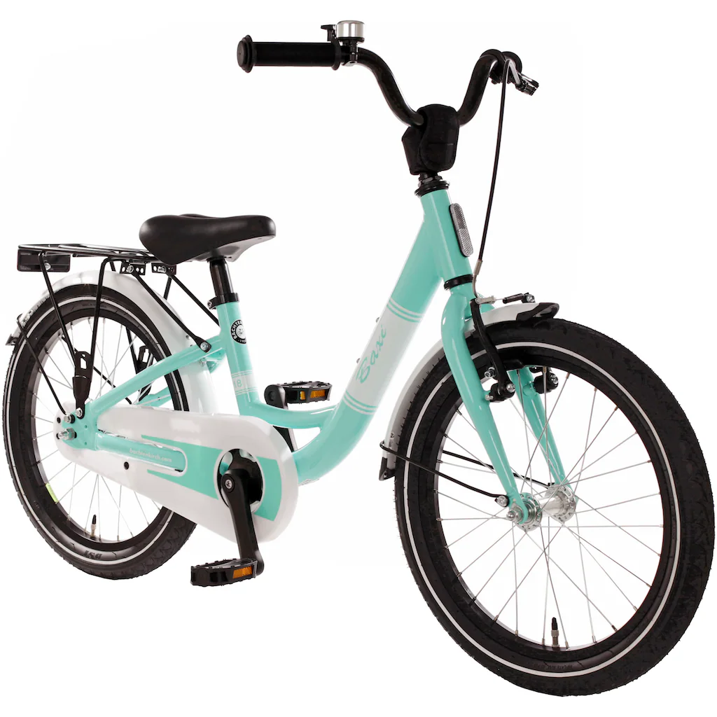 Bachtenkirch Kinderfahrrad »18" Baxi - aqua« 1 Gang ohne Schaltung (Packung) Alu Kinderfahrrad mit Vollausstattung erhältlich in 14/16/18 Zoll auf Rechnung online bestellen Fabrik Onlineshop