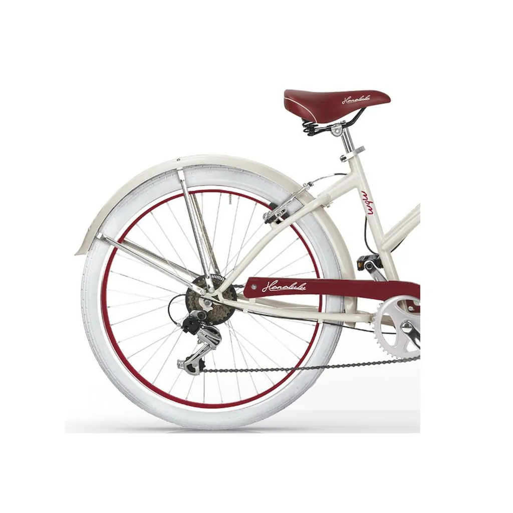 MBM Cruiser »Honolulu Woman Mod. 125« 6 Gang Shimano Tourney Schaltwerk Kettenschaltung für Damen und Herren Kettenschaltung auf Rechnung online kaufen Osterangebot