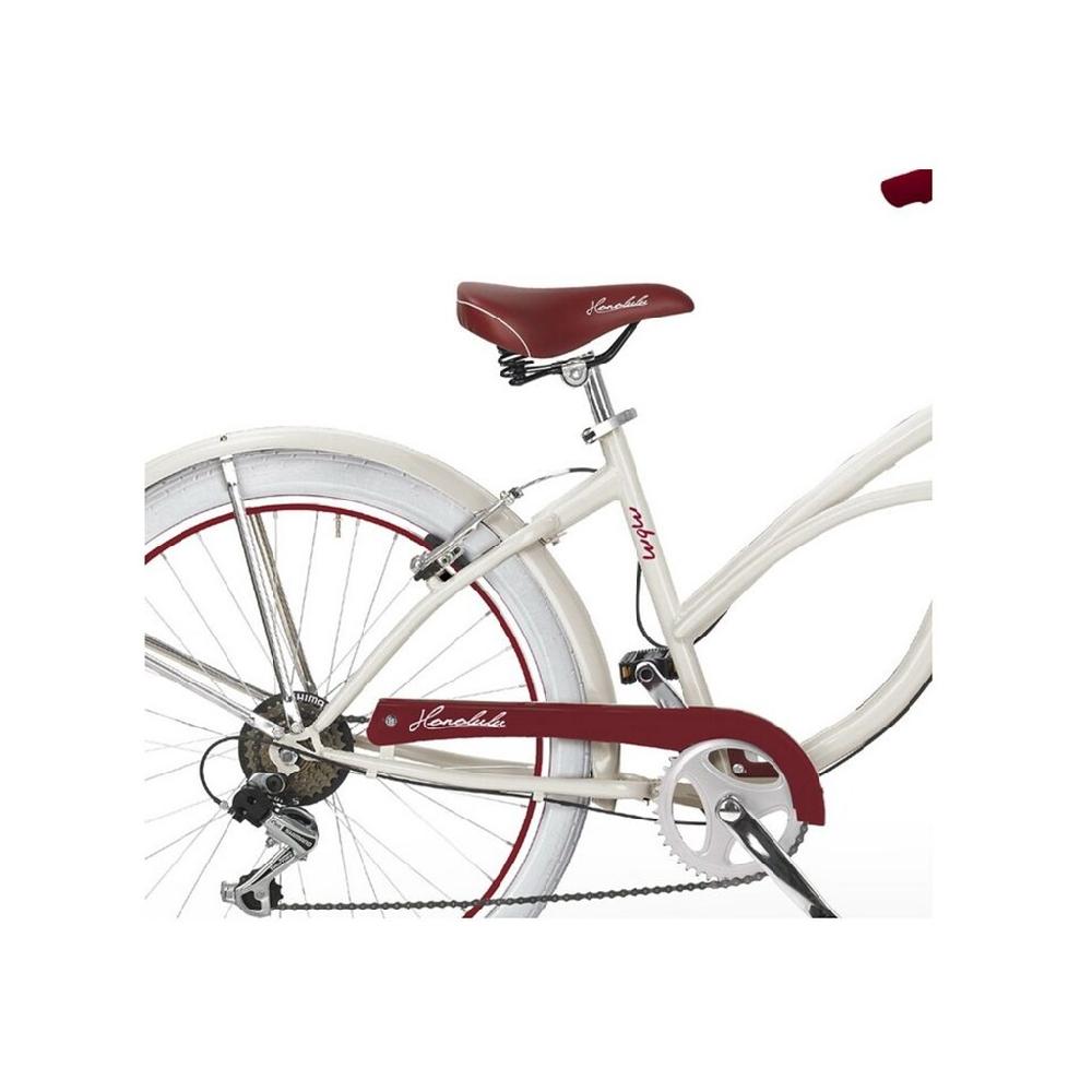 MBM Cruiser »Honolulu Woman Mod. 125« 6 Gang Shimano Tourney Schaltwerk Kettenschaltung für Damen und Herren Kettenschaltung auf Rechnung online kaufen Osterangebot