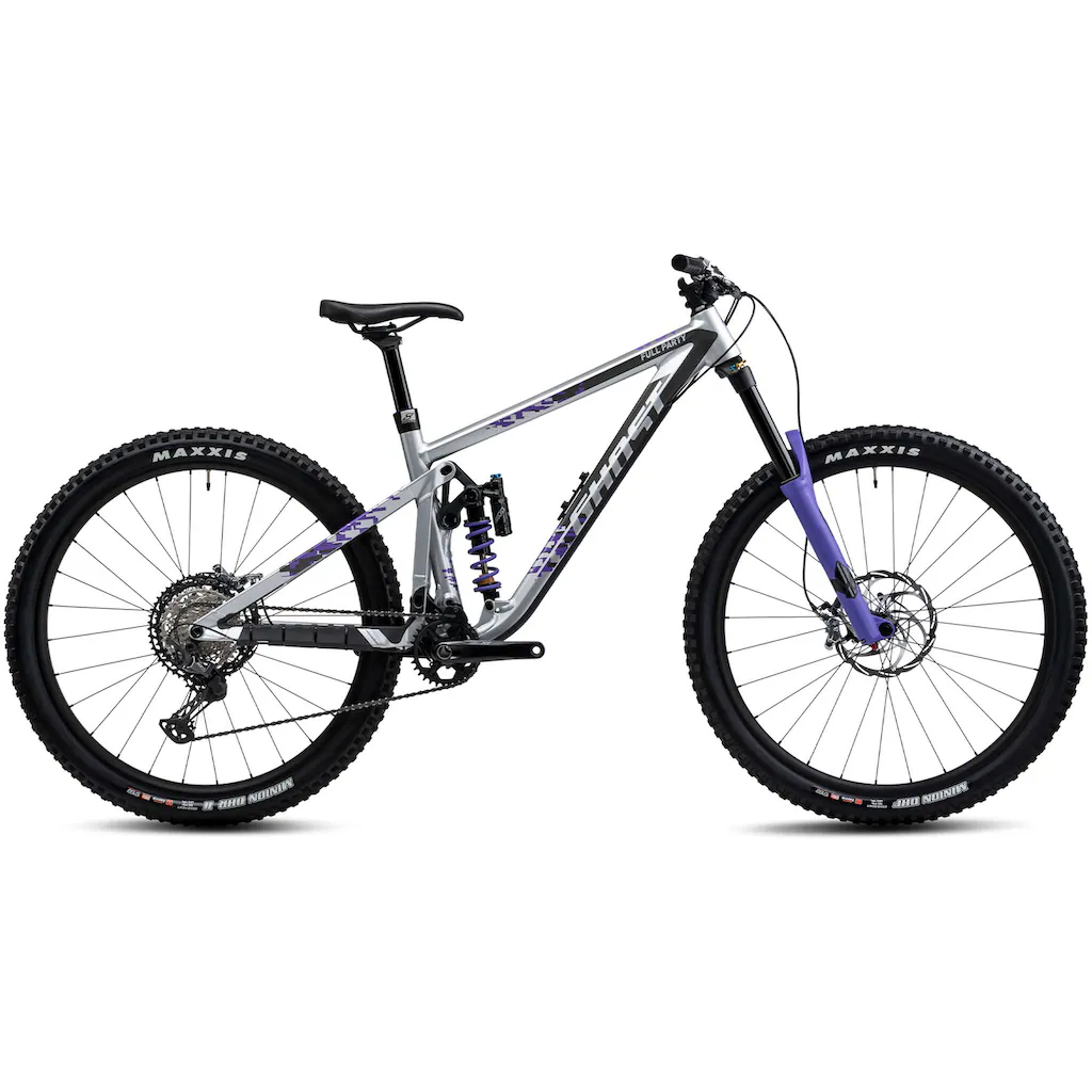 Ghost Mountainbike »Riot AM AL Full Party« 12 Gang Shimano XT RD-M8100 Schaltwerk Kettenschaltung für Damen und Herren Kettenschaltung auf Raten