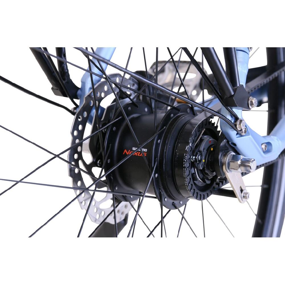 HAWK Bikes Trekkingrad »Trekking Lady Super Deluxe Skye blue« 8 Gang Shimano Nexus Schaltwerk für Damen und Herren Neueste Stile