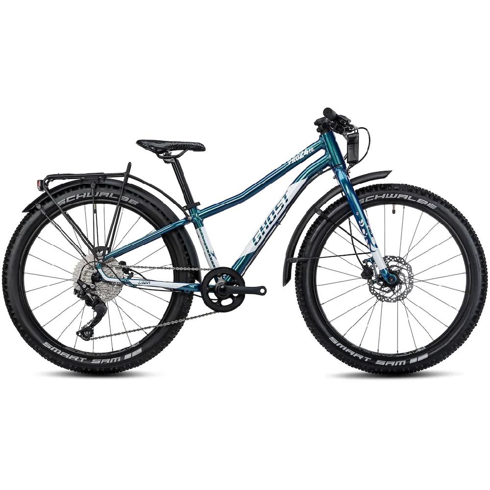 Ghost Trekkingrad »Lanao 24 Pro EQ« 20 Gang Shimano Deore RD-M6000 Schaltwerk Kettenschaltung für Damen und Herren Kettenschaltung auf Rechnung