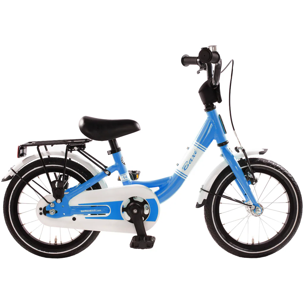 Bachtenkirch Kinderfahrrad »14" Baxi - blau« 1 Gang ohne Schaltung (Packung) Alu Kinderfahrrad mit Vollausstattung erhältlich in 14/16/18 Zoll