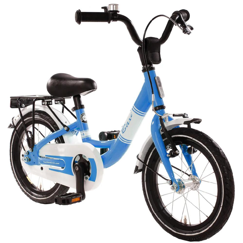 Bachtenkirch Kinderfahrrad »14" Baxi - blau« 1 Gang ohne Schaltung (Packung) Alu Kinderfahrrad mit Vollausstattung erhältlich in 14/16/18 Zoll Schlussverkauf