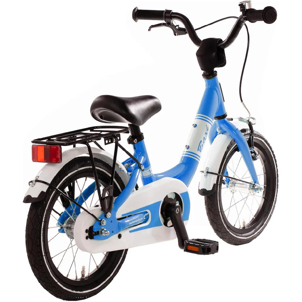 Bachtenkirch Kinderfahrrad »14" Baxi - blau« 1 Gang ohne Schaltung (Packung) Alu Kinderfahrrad mit Vollausstattung erhältlich in 14/16/18 Zoll Schlussverkauf