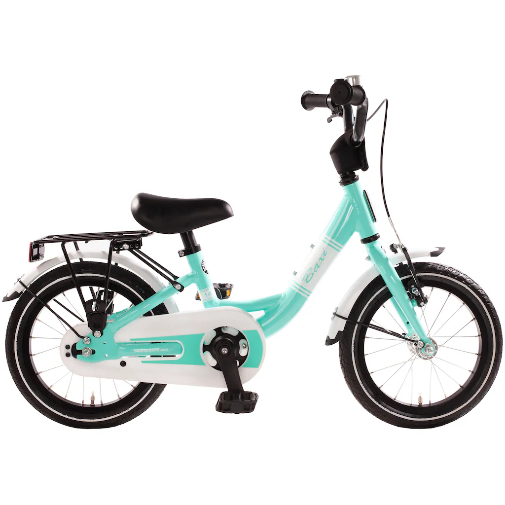 Bachtenkirch Kinderfahrrad »14" Baxi - aqua« 1 Gang ohne Schaltung (Packung) Alu Kinderfahrrad mit Vollausstattung erhältlich in 14/16/18 Zoll