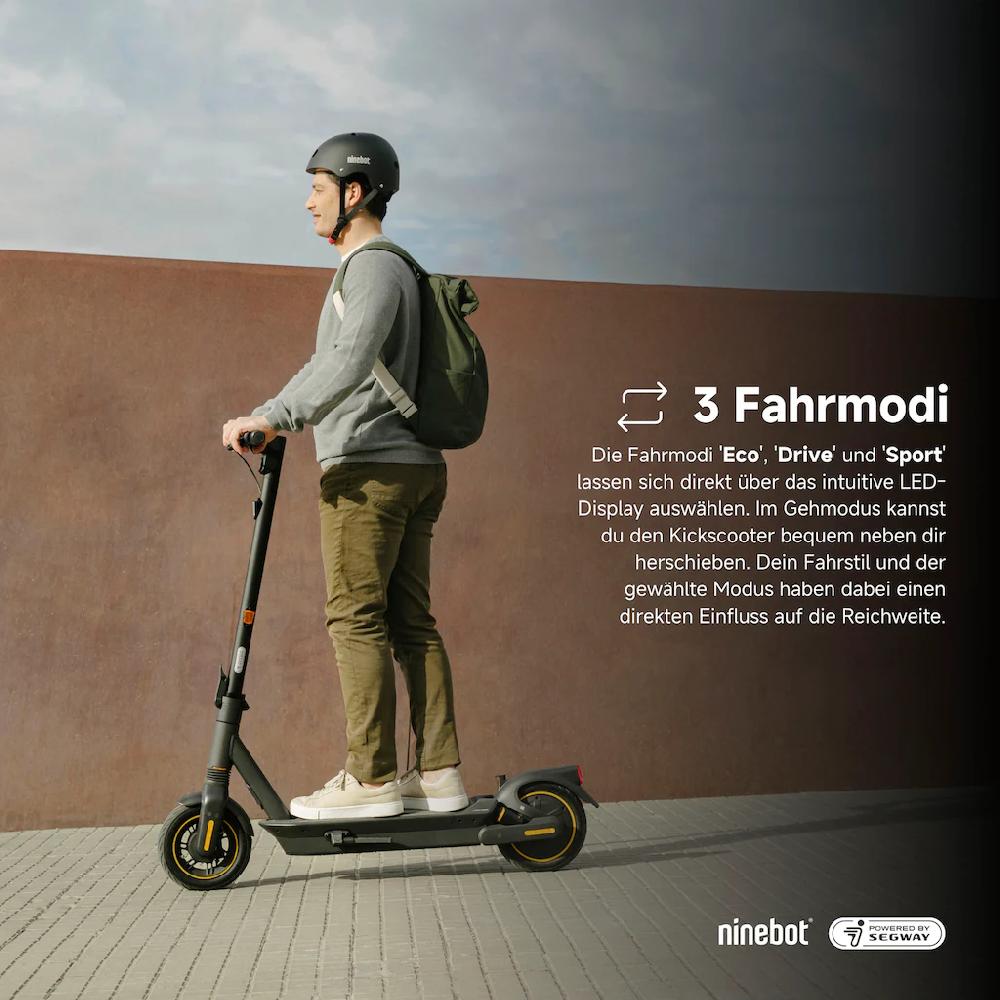 ninebot by Segway E-Scooter »KickScooter MAX G2 D« Electric Scooter mit Straßenzulassung bis zu 70 km Reichweite Jubiläumsangebot